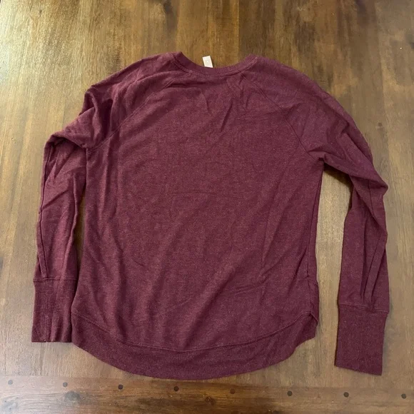 Athleta Deep Purple Long Sleeve‎ Top - Picture 3 of 5
